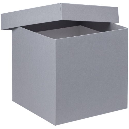 Коробка Cube, L, серая 2
