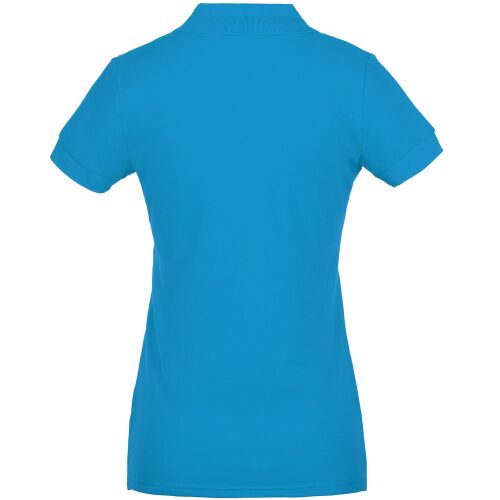 Рубашка поло женская Virma Premium Lady, бирюзовая, размер L 2