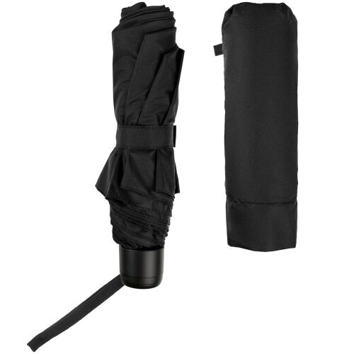 Зонт складной Hit Mini, ver.2, черный 3
