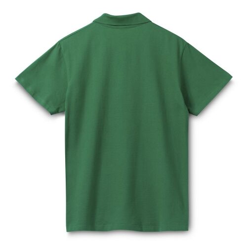 Рубашка поло мужская Spring 210 темно-зеленая, размер S 2