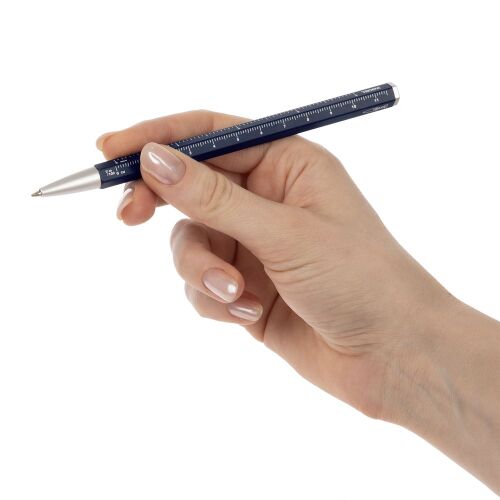 Ручка шариковая Construction Basic, темно-синяя 5