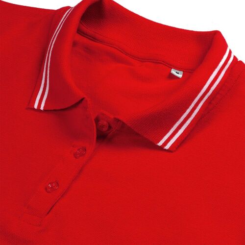 Рубашка поло женская Virma Stripes Lady, красная, размер M 1