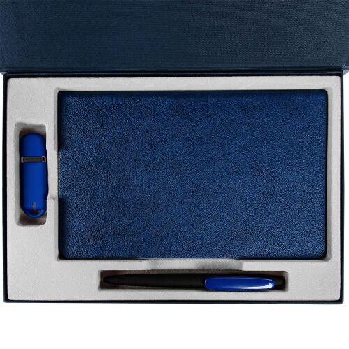 Коробка Silk с ложементом под ежедневник 13x21 см, флешку и ручк 4