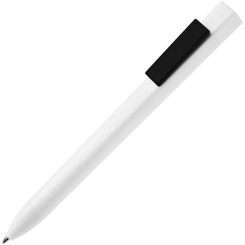 Ручка шариковая Swiper SQ, белая с черным 8