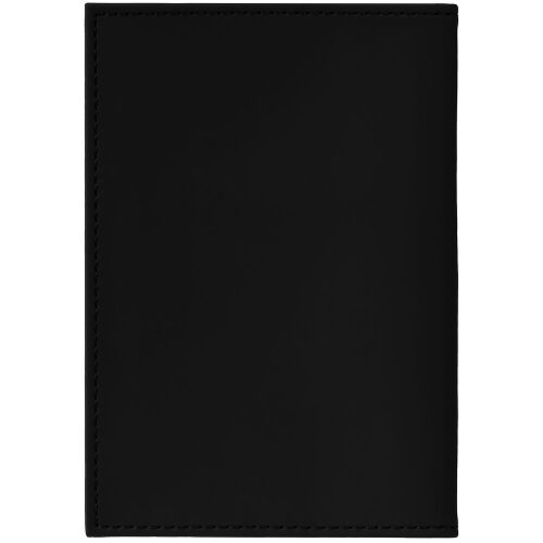 Обложка для паспорта Shall, черная 2