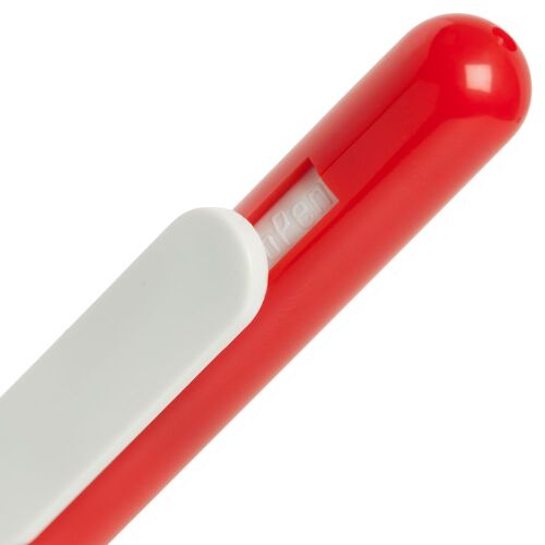 Ручка шариковая Swiper, красная с белым 4