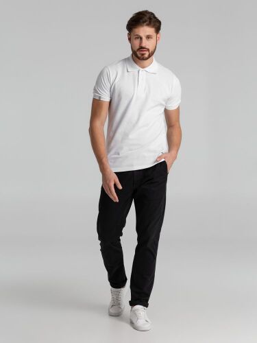Рубашка поло мужская Virma Premium, белая, размер 3XL 5