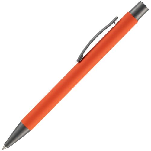 Ручка шариковая Atento Soft Touch, оранжевая 2