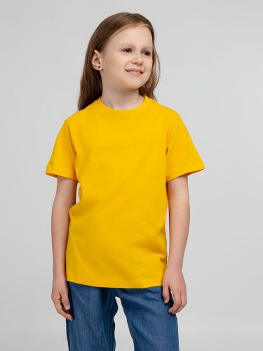 Футболка детская Regent Kids 150 желтая, на рост 106-116 см (6 л 5