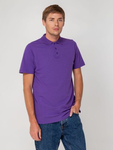 Рубашка поло мужская Virma light, фиолетовая, размер 3XL 4