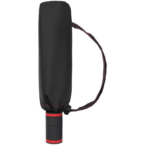 Зонт складной AOC Mini с цветными спицами, красный 5