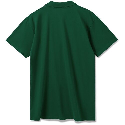 Рубашка поло мужская Summer 170 темно-зеленая, размер L 2