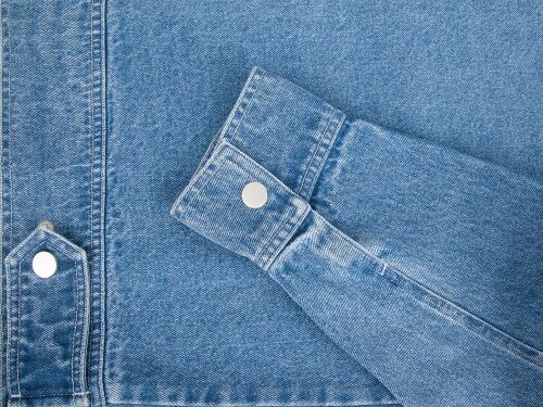 Куртка джинсовая O2, голубая, размер M/L 5