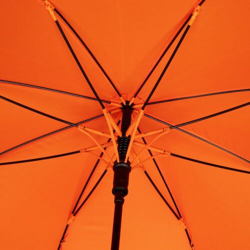 Зонт-трость Undercolor с цветными спицами, оранжевый 2