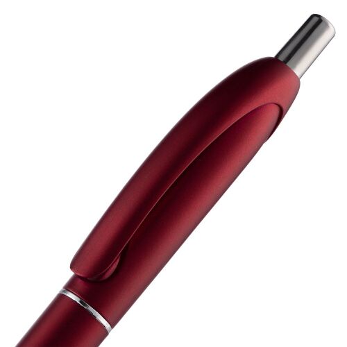 Ручка шариковая Bright Spark, красный металлик 5
