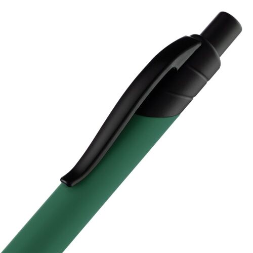 Ручка шариковая Undertone Black Soft Touch, зеленая 5