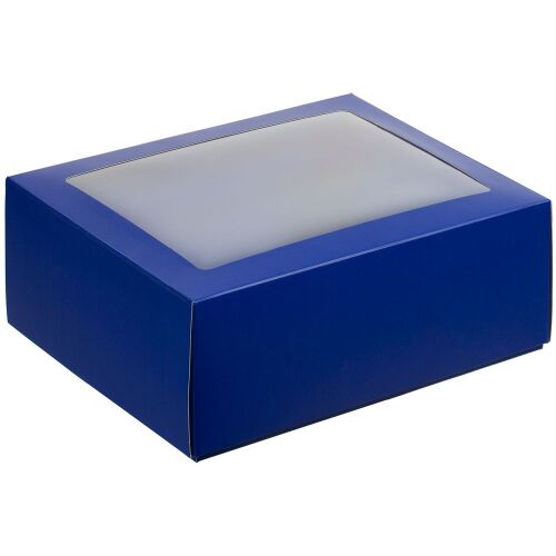 Коробка с окном InSight, синяя 1