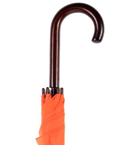 Зонт-трость Standard, оранжевый неон 4