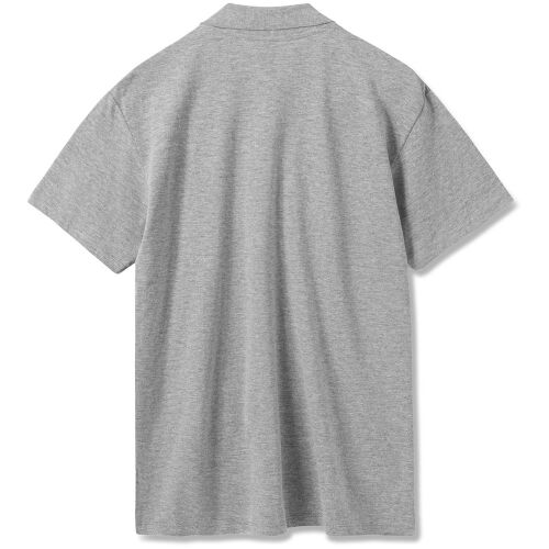 Рубашка поло мужская Summer 170 серый меланж, размер XS 1