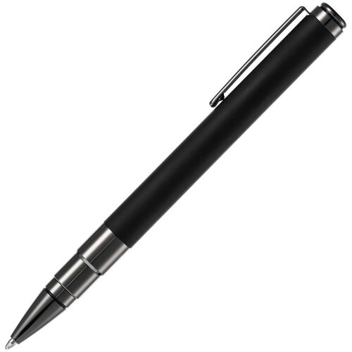 Ручка шариковая Kugel Gunmetal, черная 2