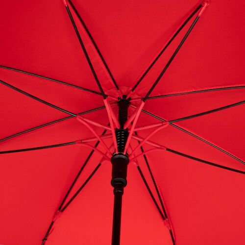 Зонт-трость Undercolor с цветными спицами, красный 3