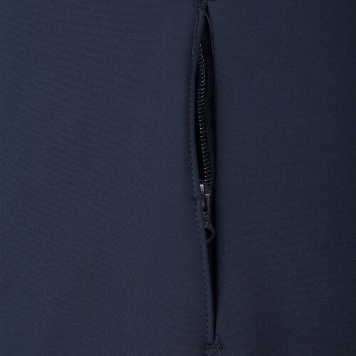 Куртка женская Hooded Softshell темно-синяя, размер M 4