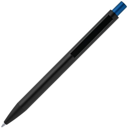 Ручка шариковая Chromatic, черная с синим 3