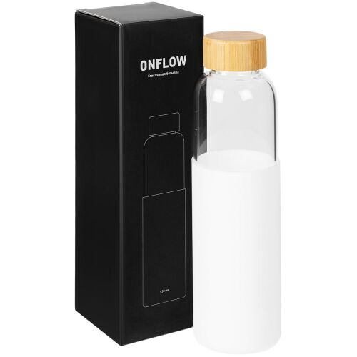 Бутылка для воды Onflow, белая 6