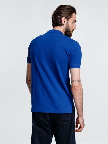 Рубашка поло мужская Adam, ярко-синяя, размер L 4