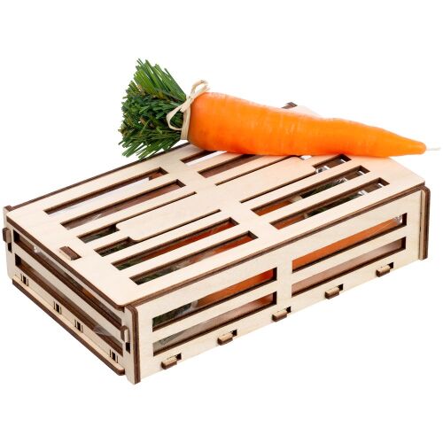 Набор свечей «Ящик морковки» 2