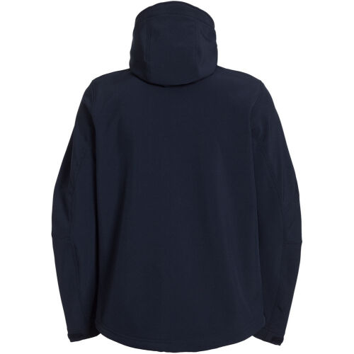 Куртка мужская Hooded Softshell темно-синяя, размер S 1