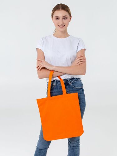 Холщовая сумка Avoska, оранжевая 5