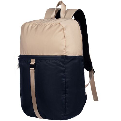 Рюкзак coolStuff, темно-синий с бежевым 9