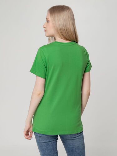 Футболка женская T-bolka Lady ярко-зеленая, размер XL 5