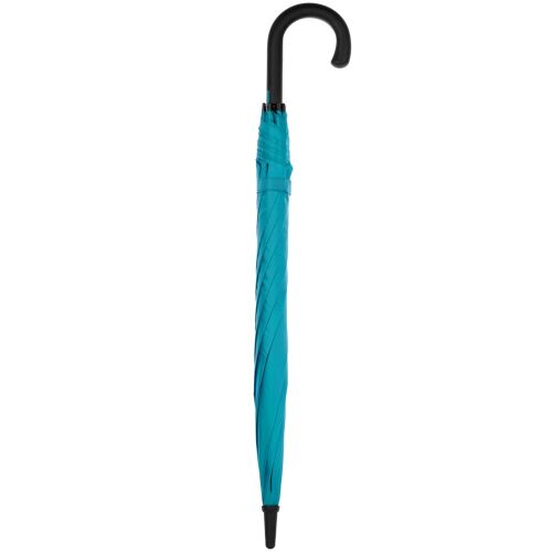 Зонт-трость Undercolor с цветными спицами, бирюзовый 4