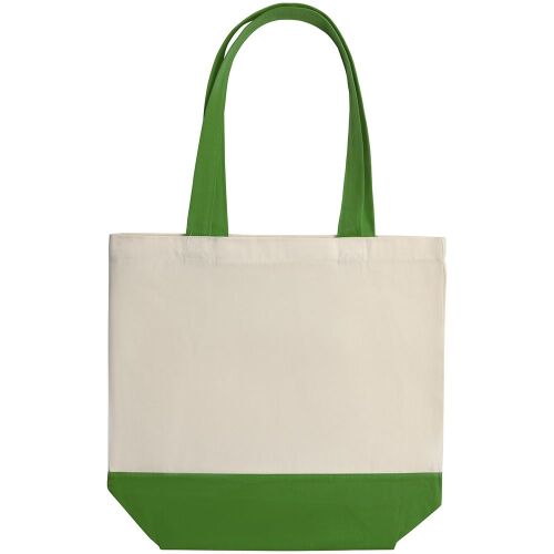 Холщовая сумка Shopaholic, ярко-зеленая 2
