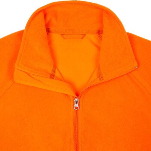 Куртка флисовая унисекс Fliska, оранжевая, размер M/L 3