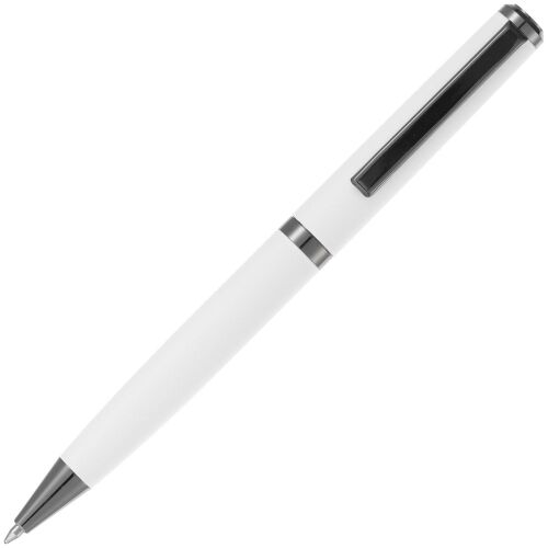 Ручка шариковая Inkish Gunmetal, белая 3