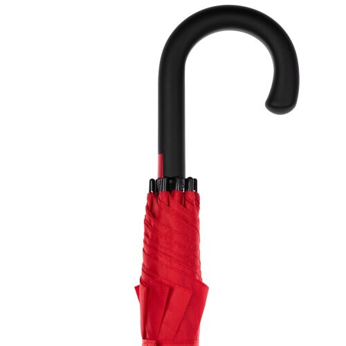 Зонт-трость Undercolor с цветными спицами, красный 5