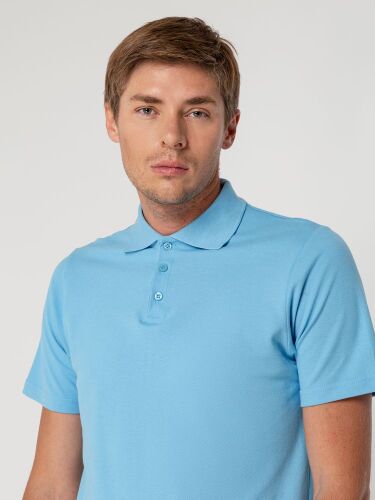 Рубашка поло мужская Virma light, голубая, размер 3XL 6