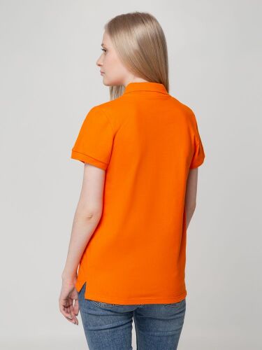 Рубашка поло женская Virma lady, оранжевая, размер S 6