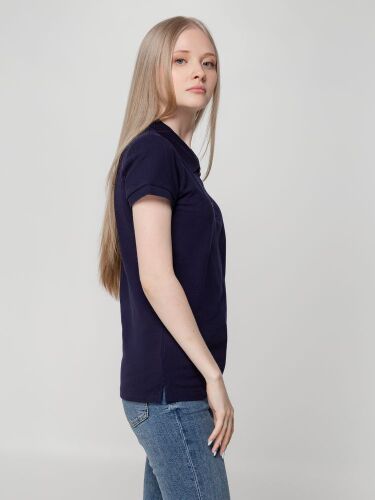 Рубашка поло женская Virma lady, темно-синяя, размер XXL 5