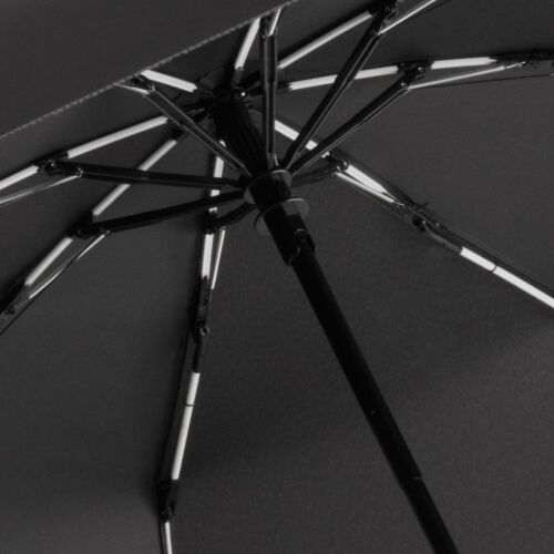 Зонт складной AOC Mini с цветными спицами, белый 2