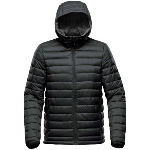 Куртка компактная мужская Stavanger черная с серым, размер L 17