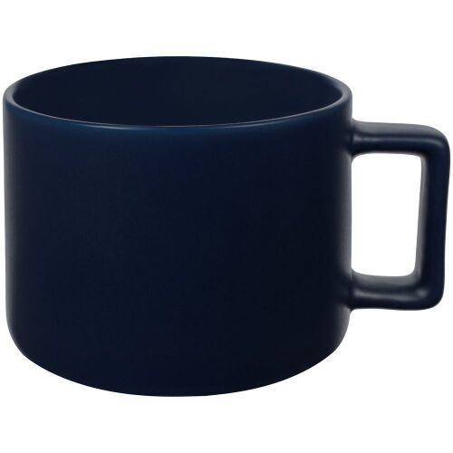 Чашка Jumbo, матовая, темно-синяя 1