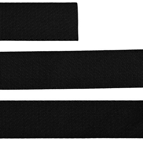 Стропа текстильная Fune 25 S, черная, 30 см 2