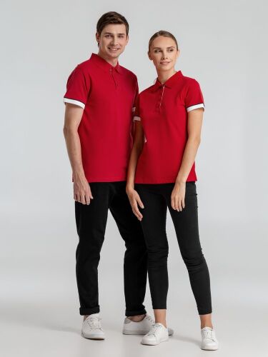 Рубашка поло женская Antreville, красная, размер S 7