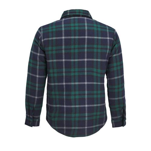 Куртка-рубашка оверсайз унисекс Noah, темно-зеленая, размер M/L 3