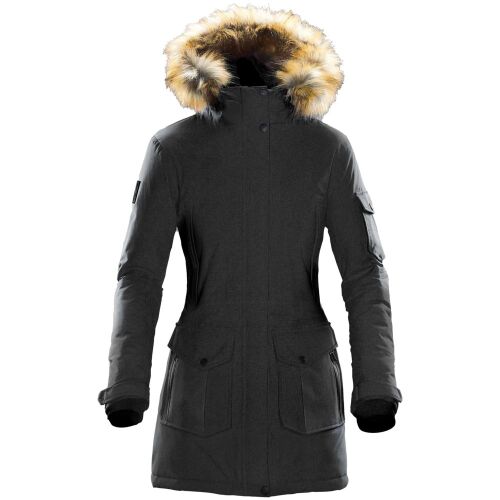 Куртка парка женская Explorer серый меланж, размер XS 15
