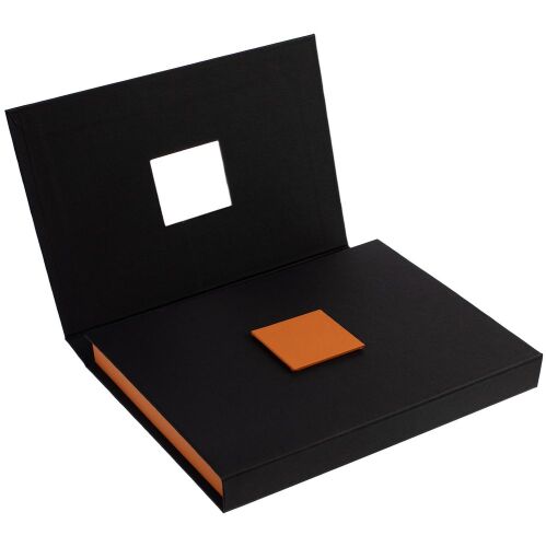 Коробка под набор Plus, черная с оранжевым 2